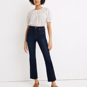 Madewell Curvy Cali Demi-Boot Jeans in Larkspur Wash